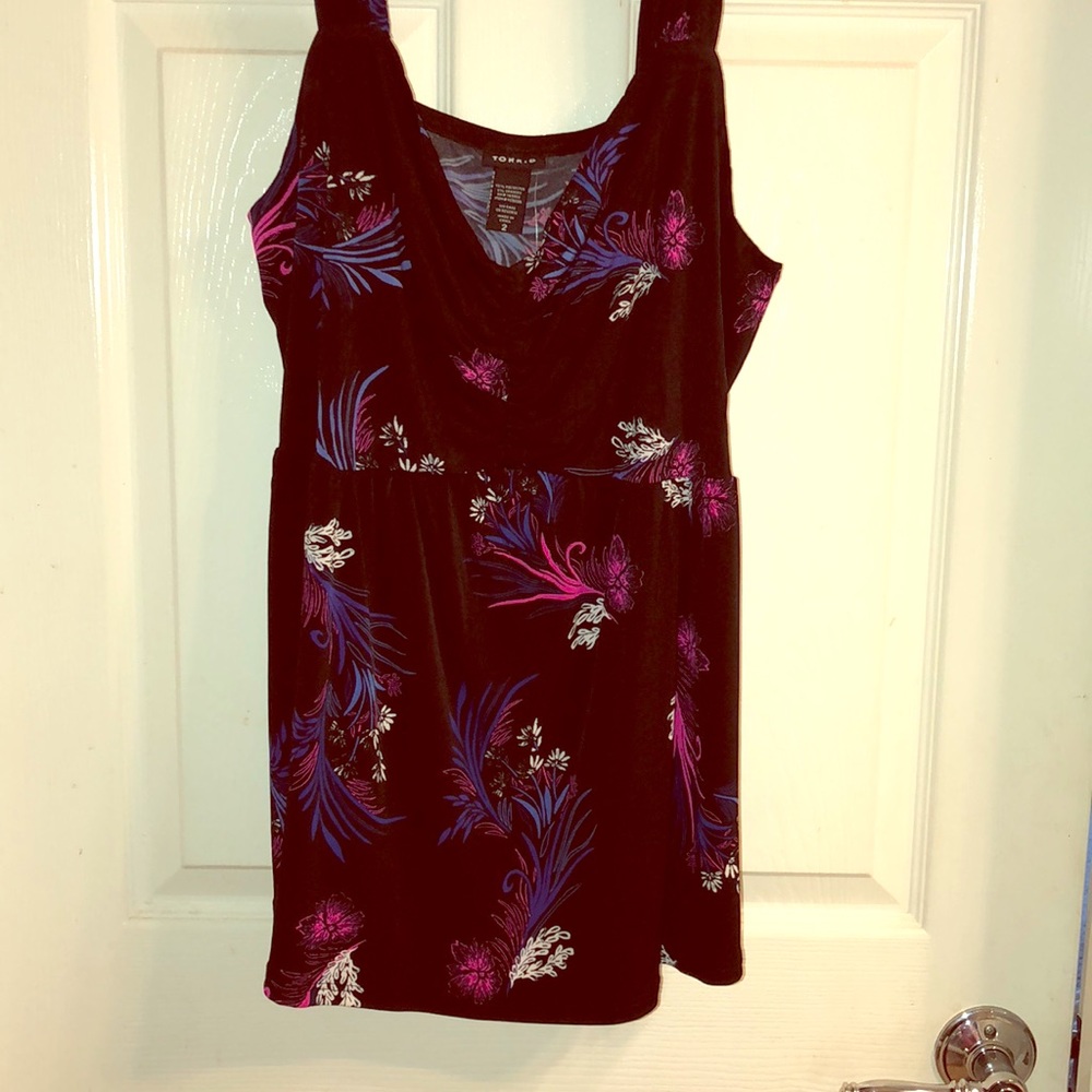 Torrid floral babydoll top